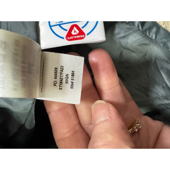 Patagonia Nano Puff Jacket Womens XL Gray Excellent Insulated Puffer 84217 FA23 - Picture 5 of 7